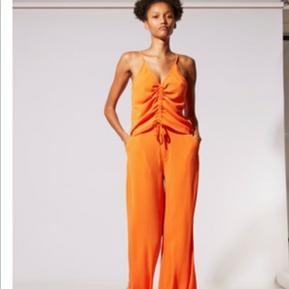 Solid & Striped  The Lucia Top tangerine